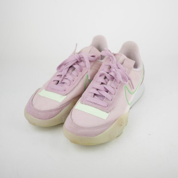 NIKE Waffle Racer 2X Women's 9.5 Purple athletic sneakers cross training shoes - Picture 1 of 13